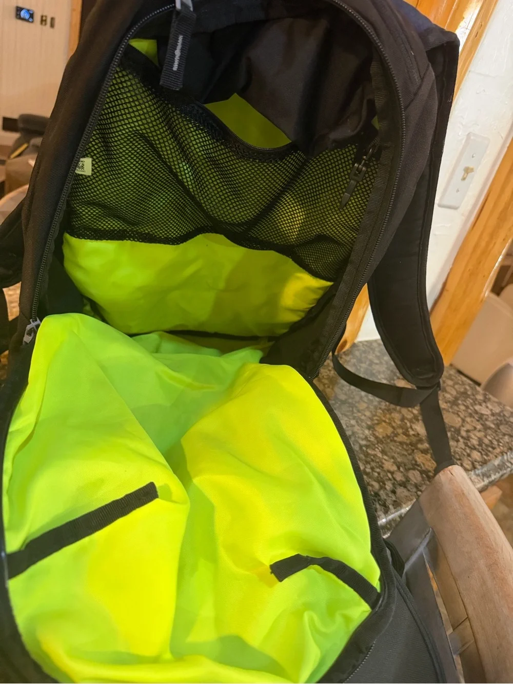 adidas Navy and Black Backpack with Number 15 Hydro shield